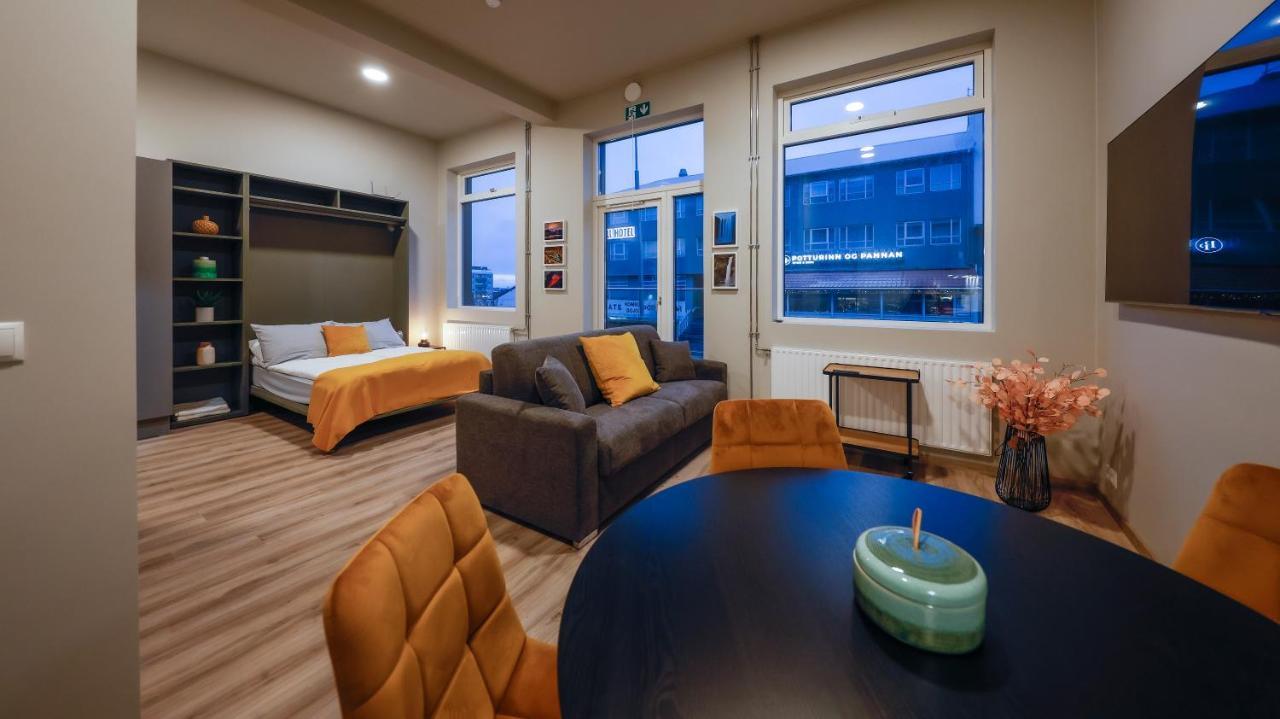 Center Apartments - Hekla レイキャヴィーク エクステリア 写真